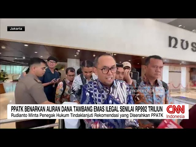 Youtube Thumnail image of : PPATK Benarkan Aliran Dana Tambang Emas Ilegal Rp992 Triliun