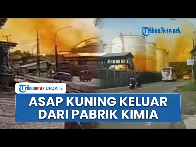 Youtube Thumnail image of : Viral Video Asap Kuning Keluar dari Pabrik Kimia di Cilegon, Wali Kota Robinsar Langsung Inspeksi