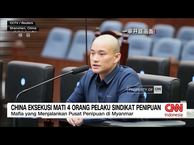 Youtube Thumnail image of : China Eksekusi Mati 4 Orang Pelaku Sindikat Penipuan
