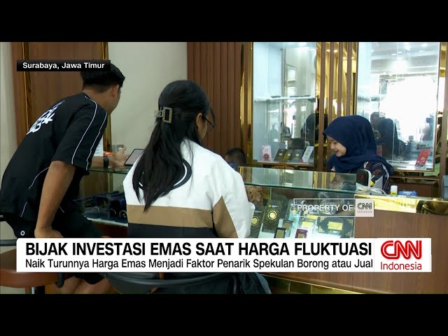 Bijak Investasi Emas Saat Harga Fluktuasi