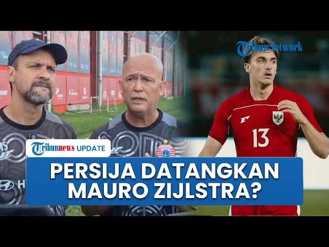 Youtube Thumnail image of : Pelatih Persija Buka Peluang Datangkan Mauro Zijlstra: Dia Pemain Timnas yang Punya Profil Bagus