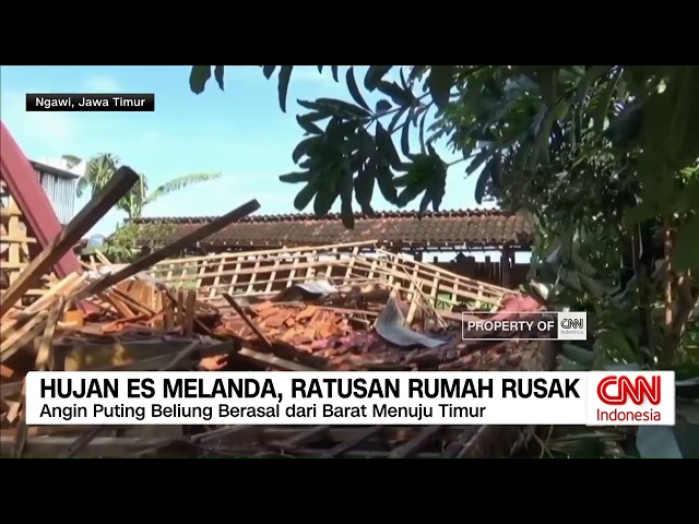 Youtube Thumnail image of : Dampak Cuaca Ekstrem Hujan Deras dan Es