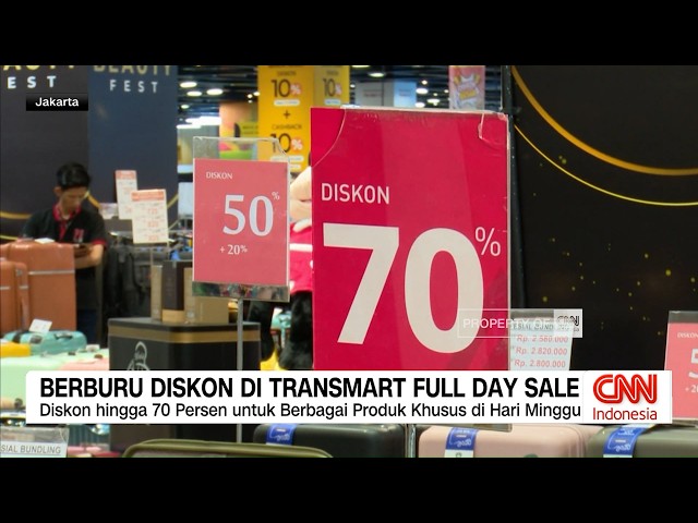 Youtube Thumnail image of : Berburu Diskon di Transmart Full Day Sale