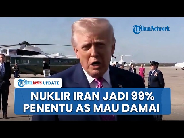 Youtube Thumnail image of : Trump Sebut Selat Hormuz Akan Dibuka, Sebut Larangan Senjata Nuklir Jadi 99 Persen Kunci Kesepakatan