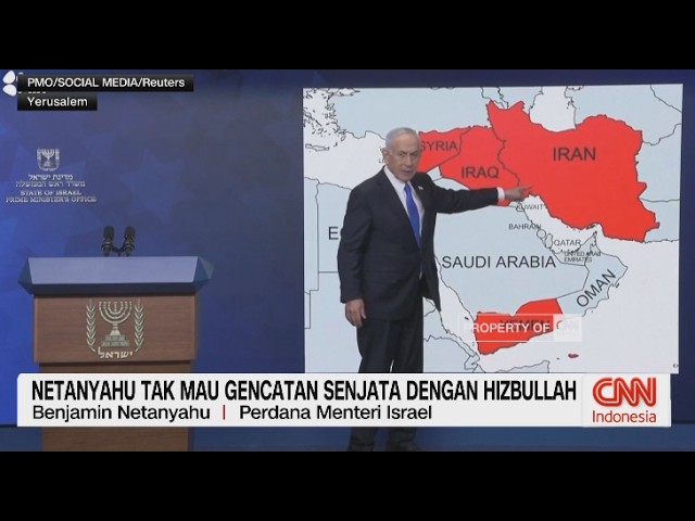 Youtube Thumnail image of : Netanyahu Siap Negosiasi Dengan Lebanon, Tapi Tolak Gencatan Senjata Hizbollah