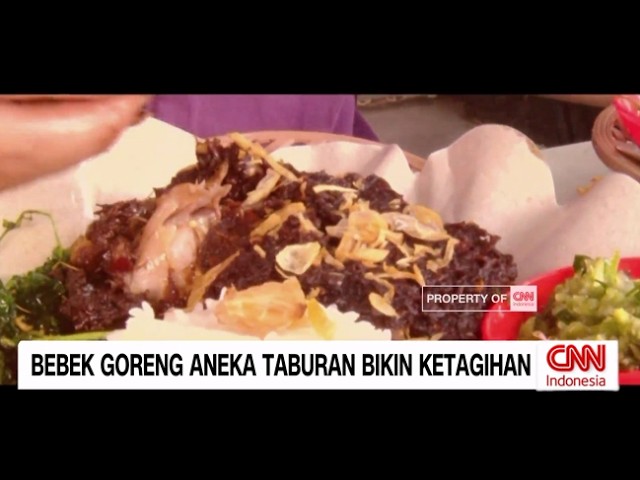 Bebek Goreng Aneka Taburan Bikin Ketagihan
