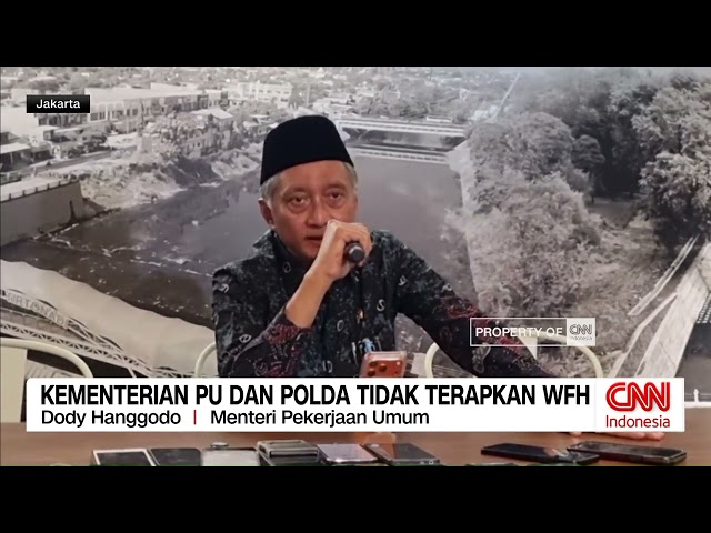 Youtube Thumnail image of : Kementerian PU Dan Polda Tidak Terapkan WFH