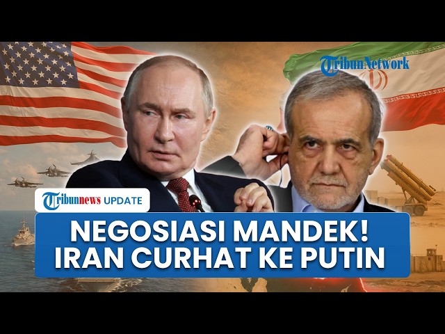 Youtube Thumnail image of : Negosiasi Buntu, Presiden Iran Pezeshkian Telepon Putin Bahas Kesiapan Damai hingga Standar Ganda AS