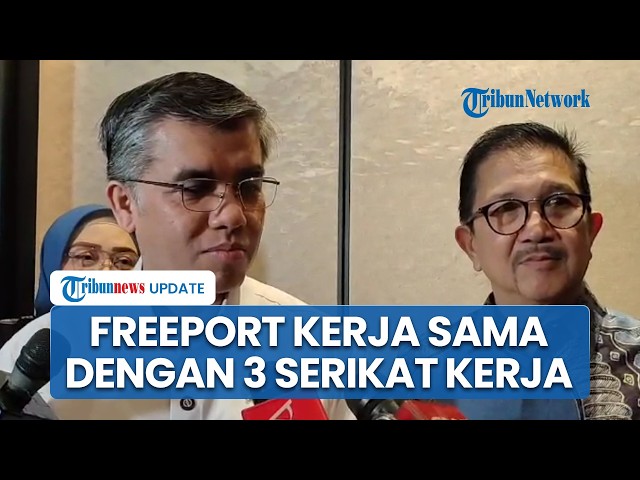 Youtube Thumnail image of : Freeport Indonesia Bersama Menaker Resmi Teken Kerja Sama dengan 3 Serikat Kerja