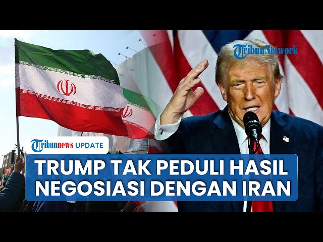 Youtube Thumnail image of : Respons Trump Soal Kesepakatan Iran dan AS, Tegaskan Tidak Ada Bedanya dan Tak Berpengaruh Baginya