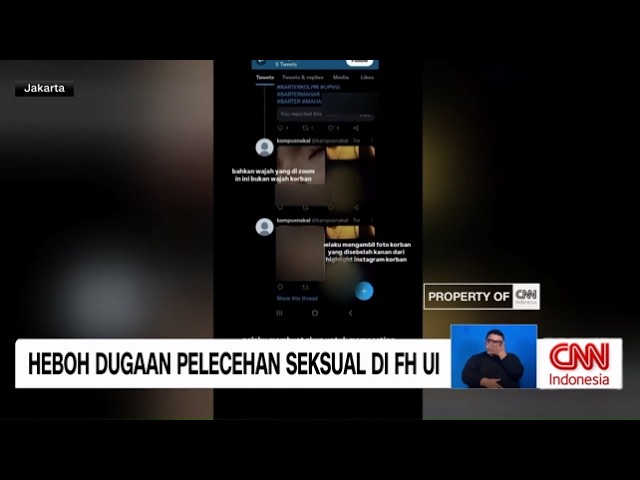 Youtube Thumnail image of : Heboh Dugaan Pelecehan Seksual di FH UI